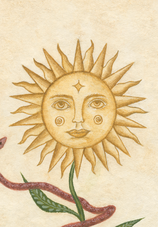 'The Snake & Serpent' print